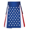 American Flag Hybrid Utility Kilt For Patriotic Men