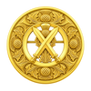 Antique Cross Kilt Brooch