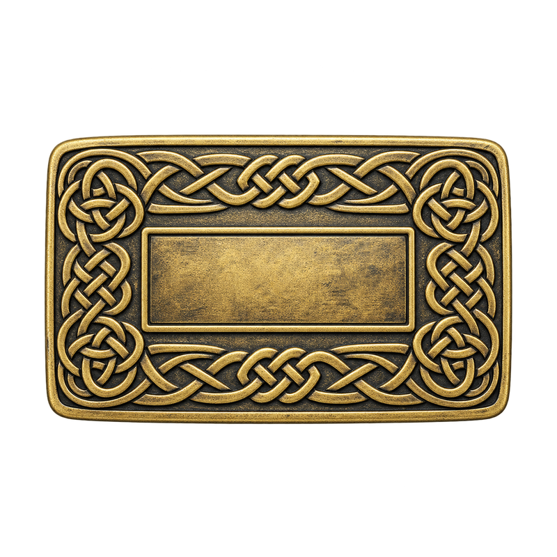 Antique Intricate Kilt Buckle