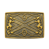 Antique Saltire Kilt Buckle