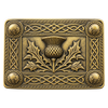 Antique Thistle Kilt Buckle