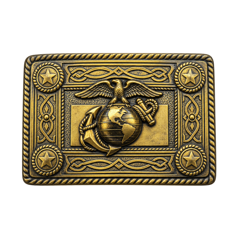 Antique U.S. Badge Kilt Buckle