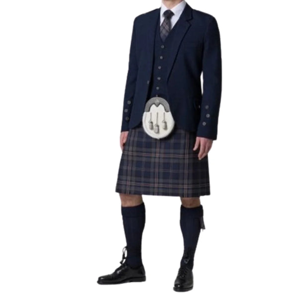 Arian Mist Tartan With Tweed Jacket Outfit