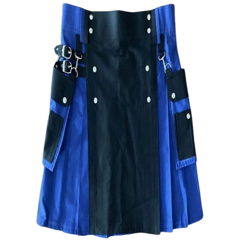 Best Black & Blue Utility Kilt