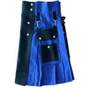 Best Black & Blue Utility Kilt