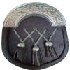 Black Seal Skin Full Dress Sporran