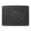 Black Celtic Kilt Buckle