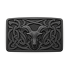 Black Enamel Kilt Buckle
