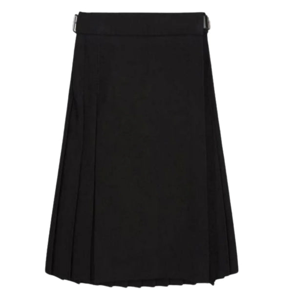 Black Tartan Kilt For Women