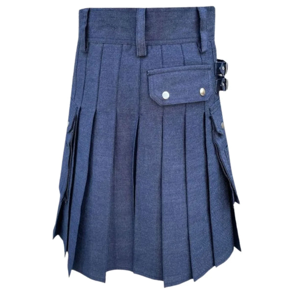 Blue Denim Kilt
