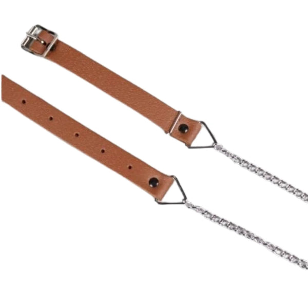 Brown Celtic Embossed Leather Sporran