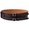 Brown Double Leather Kilt Belt