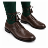 Brown Ghillie Brogue Kilt Shoes