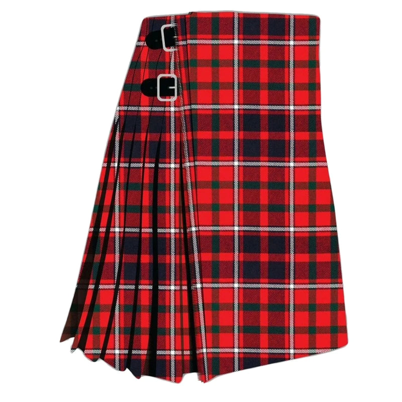 Cameron of Lochiel Red Modern Tartan Kilt