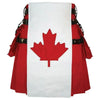 Canadian Flag Canvas Utility Kilt