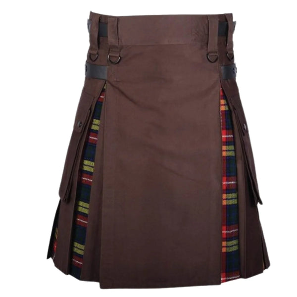 Cargo Hybrid Tartan Kilt For Men