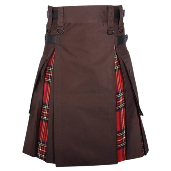 Cargo Hybrid Tartan Kilt For Men