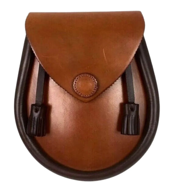 Coldstream Tan & Chestnut Sporran