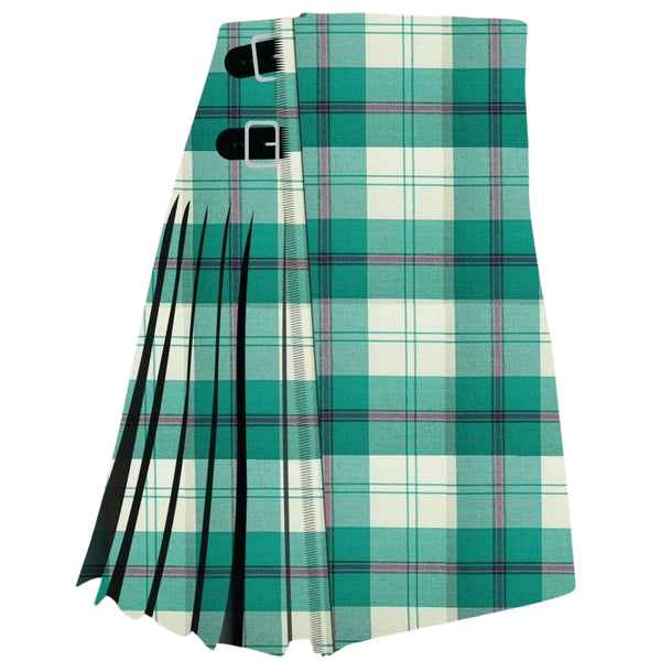 Cunningham Mint Tartan Kilt