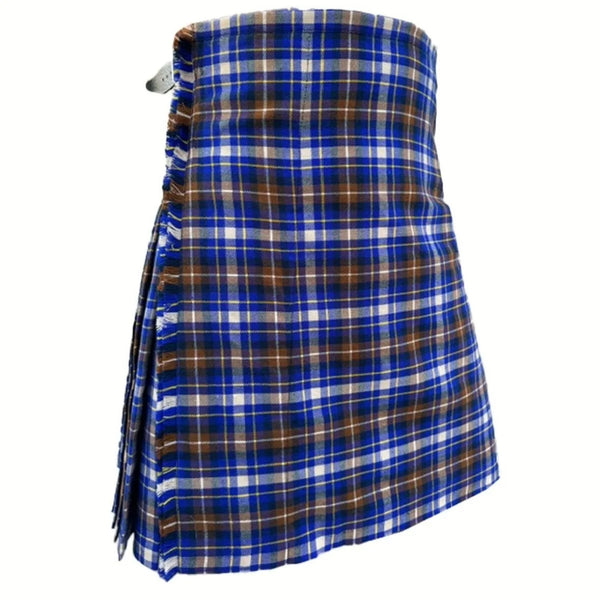 Devon Blue Tartan Kilt
