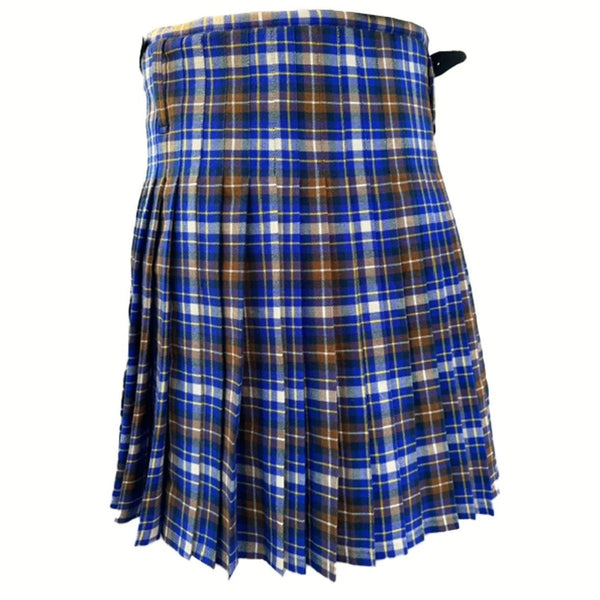 Devon Blue Tartan Kilt