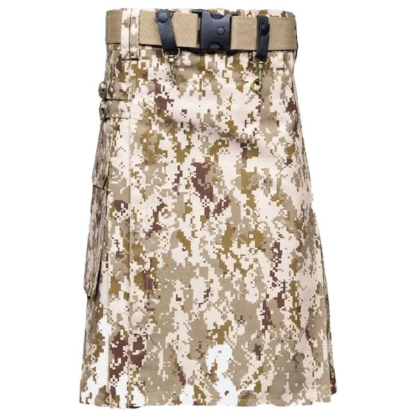 Digital Fashion Camo Utility Kilt