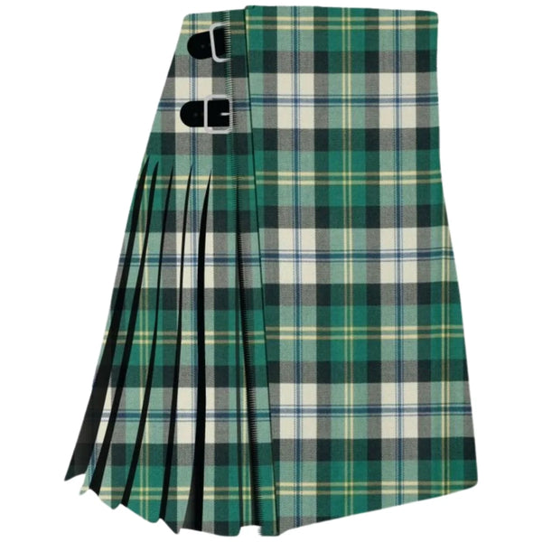 Gigha Green Tartan Kilt