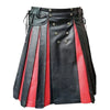 Gladiator Leather Kilt with Front Panels Kilt