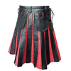 Gladiator Leather Kilt with Front Panels Kilt