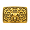 Gold Enamel Kilt Buckle