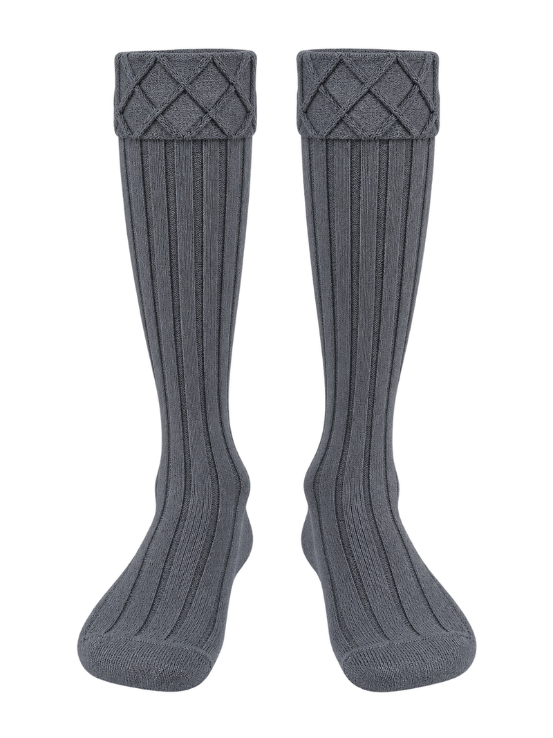 Gray Kilt Hose