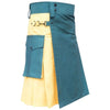 Green & Yellow Hybrid kilt