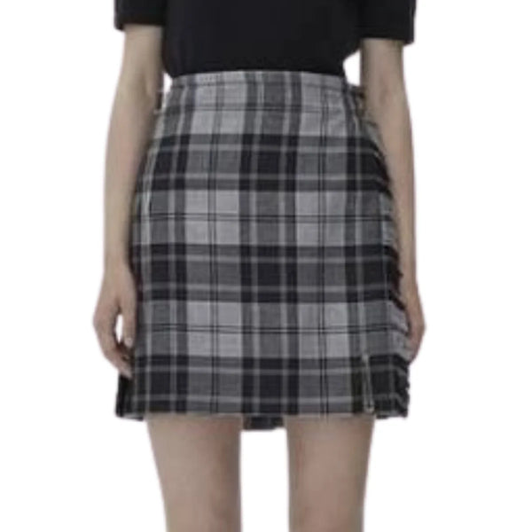 Grey Tartan Kilt For Women