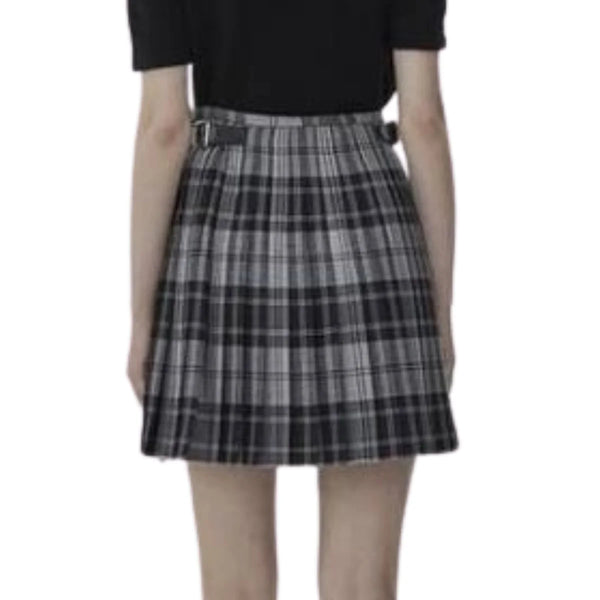 Grey Tartan Kilt For Women