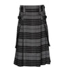 Grey Watch Tartan Utility Kilt with Cargo Pockets