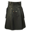 Handmade 100% Genune Leather Kilt