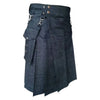 Indigo Blue Denim Kilt