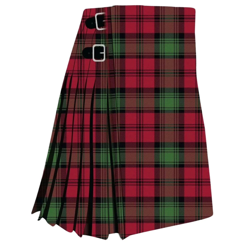 Kerr Red Muted Tartan Kilt