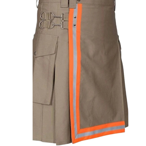 Khaki Utility Kilt