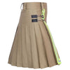 Khaki Firefighter Utility Kilt For Men