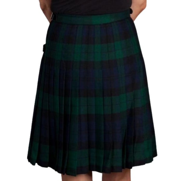 Ladies Kilt Black Watch Tartan