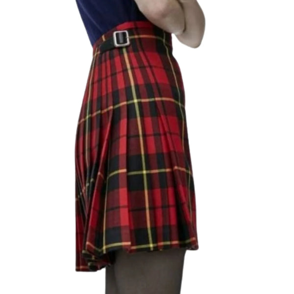 Ladies Wallace Modern Tartan Kilt