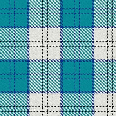 Lennox Dress Turquoise Tartan Kilt - view 2