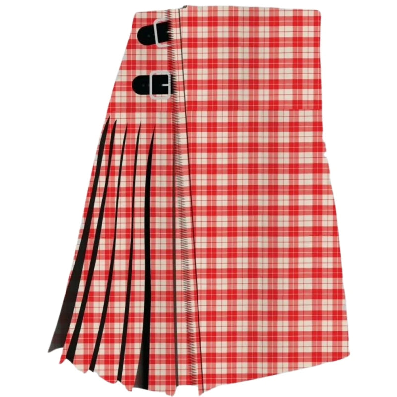 Lewis Red Tartan Kilt