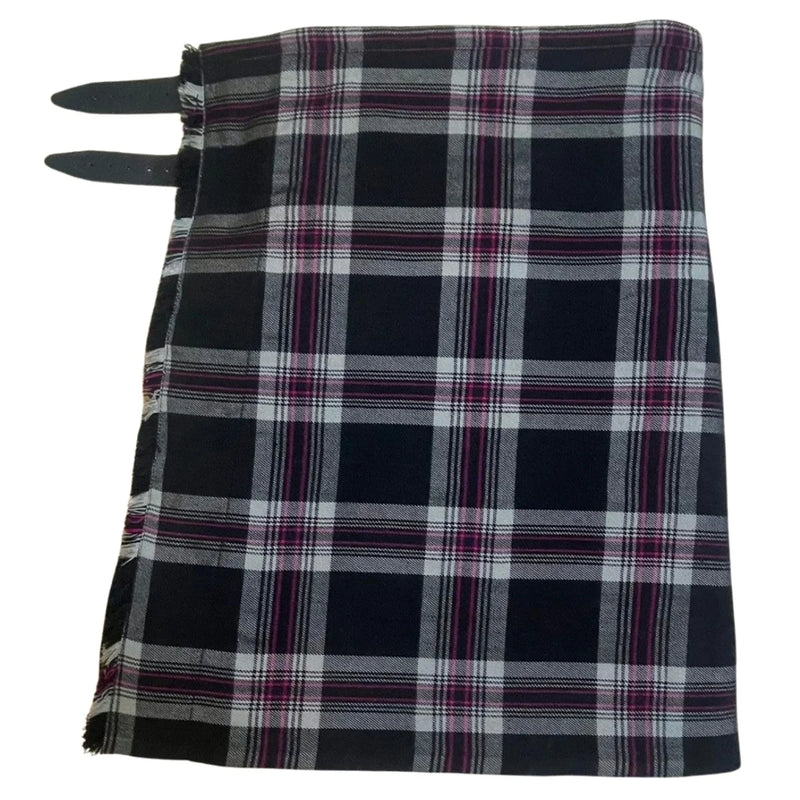Lion Heart Grey Tartan Kilt