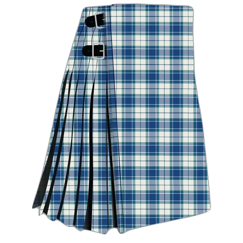 Longniddry Eildon Blue Tartan Kilt