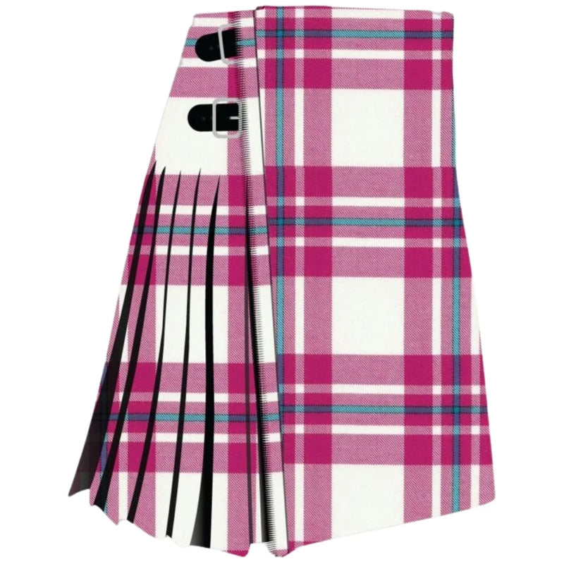 MacGregor Raspberry Tartan Kilt