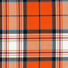MacKellar Tangerine Reverse Tartan Kilt