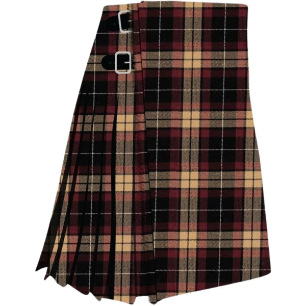 MacMillan Black Mini Tartan Kilt