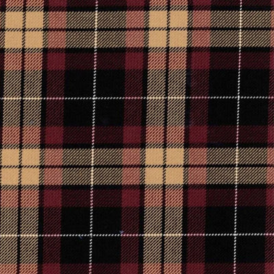 MacMillan Black Mini Tartan Kilt - view 2